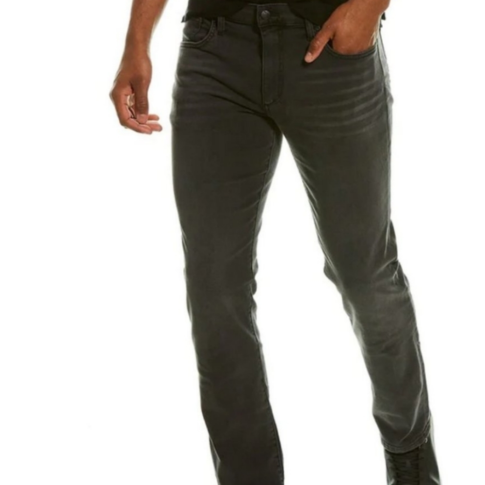 Joe's Mens Kinetic Slim Fit Black , 38W x 31L